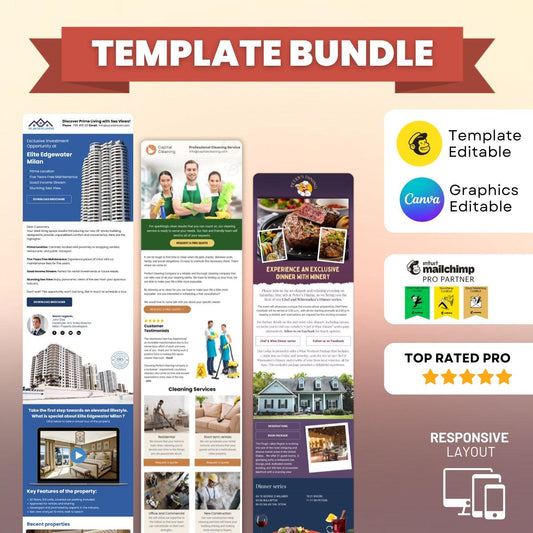 The Best Mailchimp Email Templates for Mailchimp Users - NivinDesign
