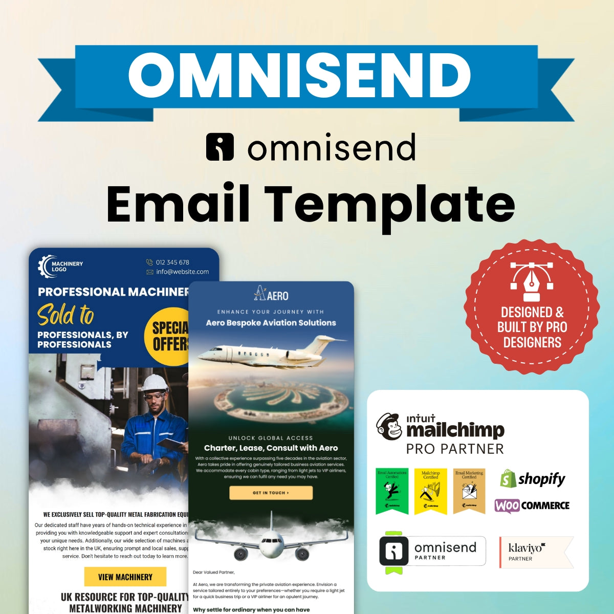 Omnisend email template design