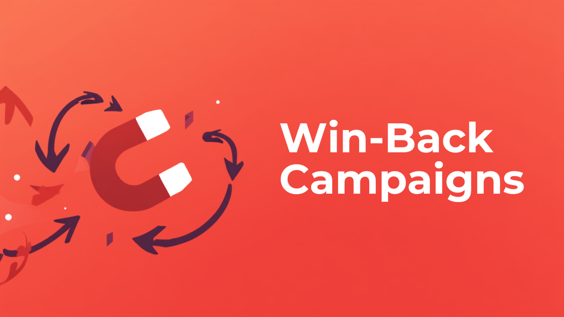 Win-back email campaign graphic