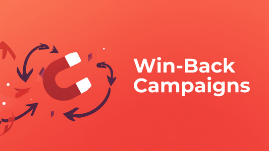 Win-back email campaign graphic