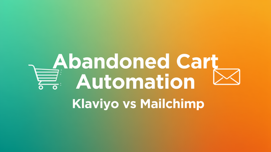 Abandoned cart email automation graphic