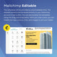 Mailchimp Editable Email Template for real estate businesses