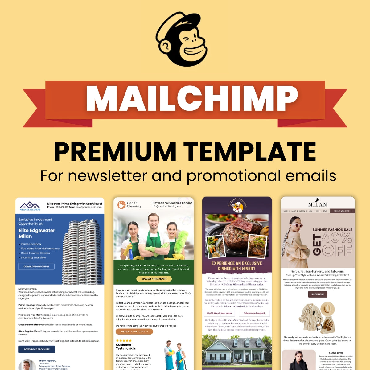 Mailchimp Email Template