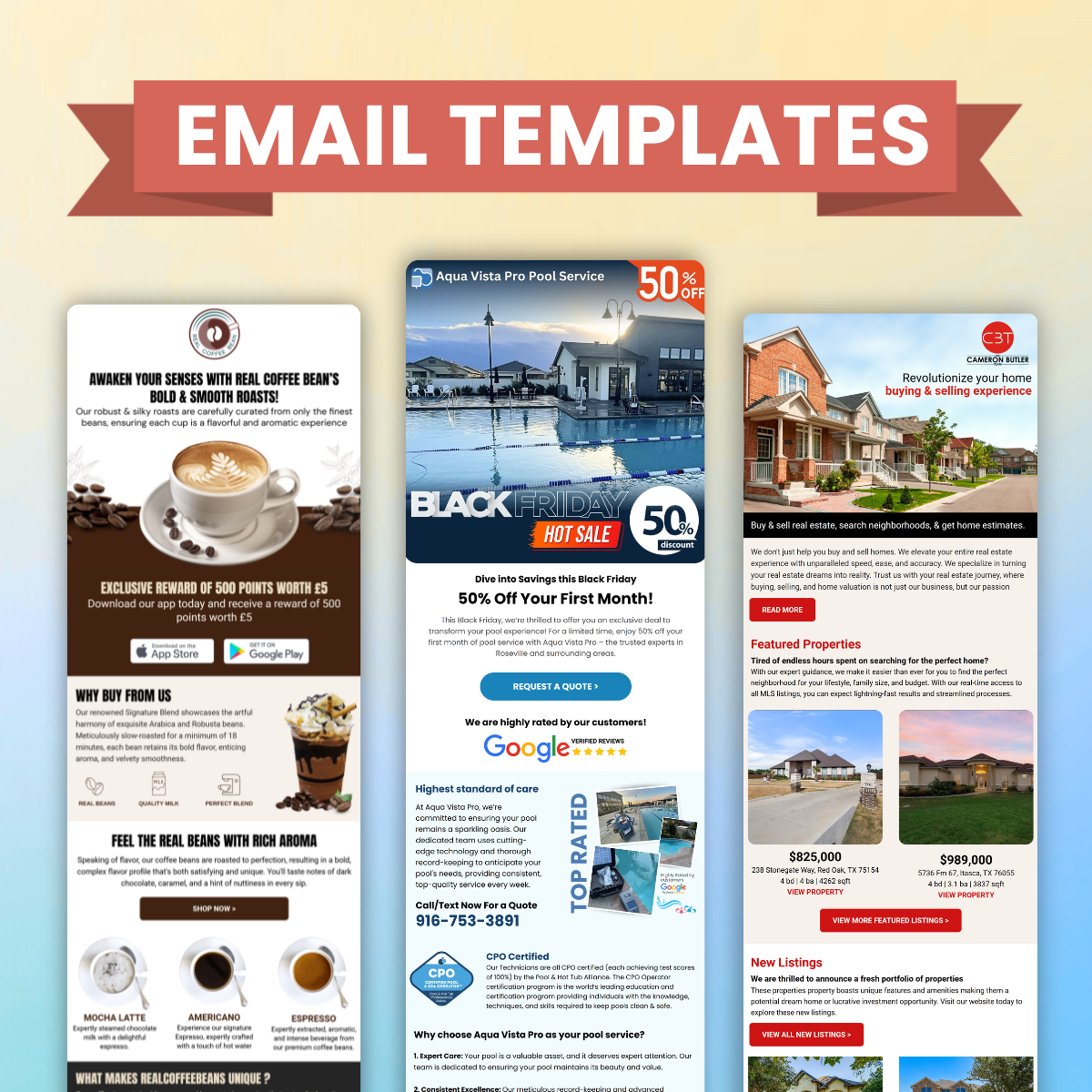 Mailchimp Email Marketing Templates